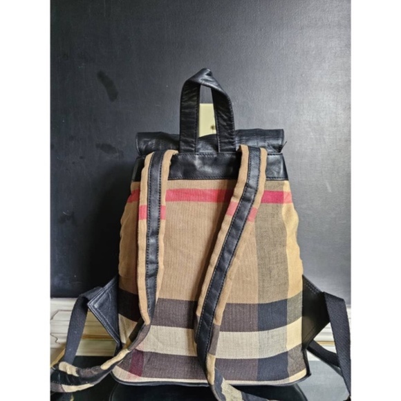 Authentic Burberry Drifton Backpack House Check Canvas - Picture 13 of 13